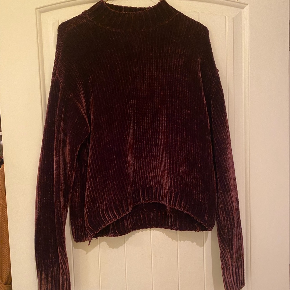 Sanctuary Maroon Cozy Sweater